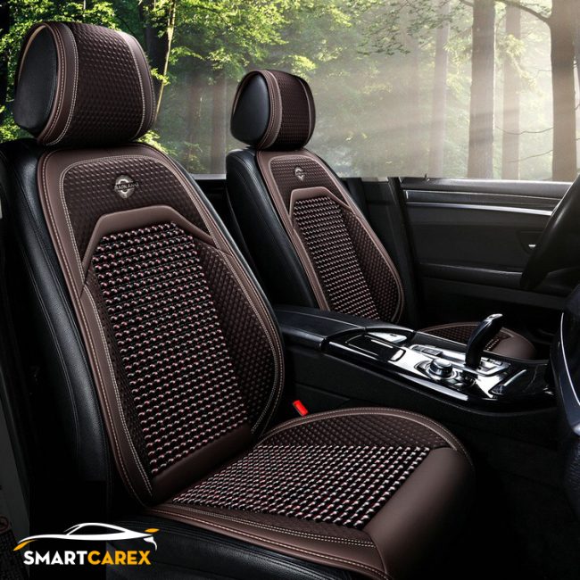 Tấm Lót Ghế Ô Tô Bi Gỗ Cao Cấp