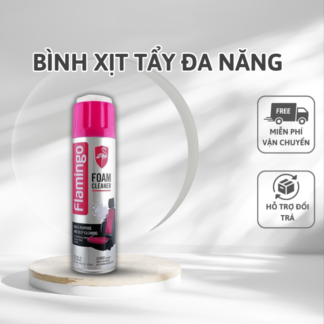 Bình Xịt Tẩy Rửa Đa Năng Dạng Bọt Flamingo F002