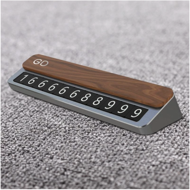 Bảng Ghi Số Điện Thoại Gắn Taplo Ô Tô