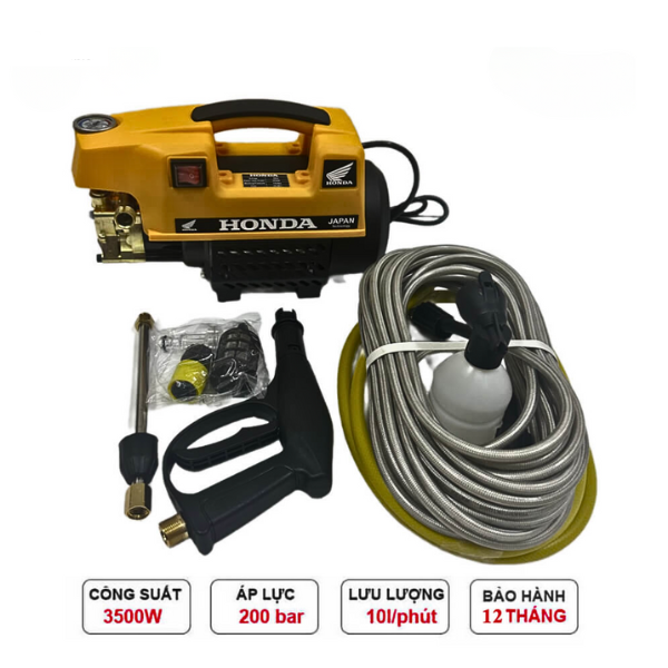 Máy Rửa Xe HonDa 3500W Không Chỉnh Áp