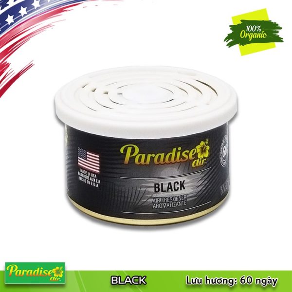 Sáp thơm xe ô tô Paradise Black – USA