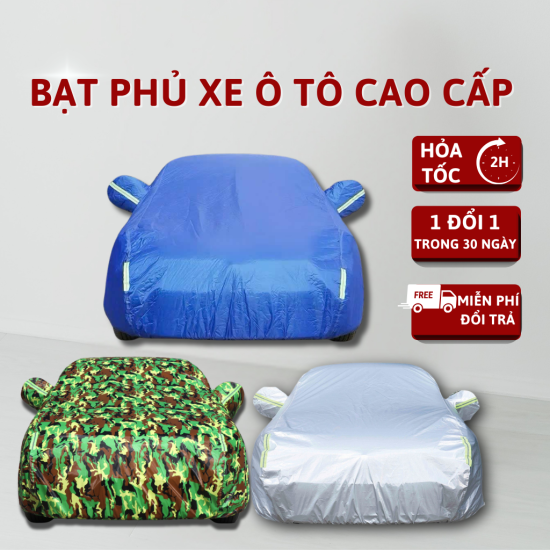 Bạt Phủ Ô Tô Cao Cấp – Chống Nắng, Chống Mưa, Chống Xước
