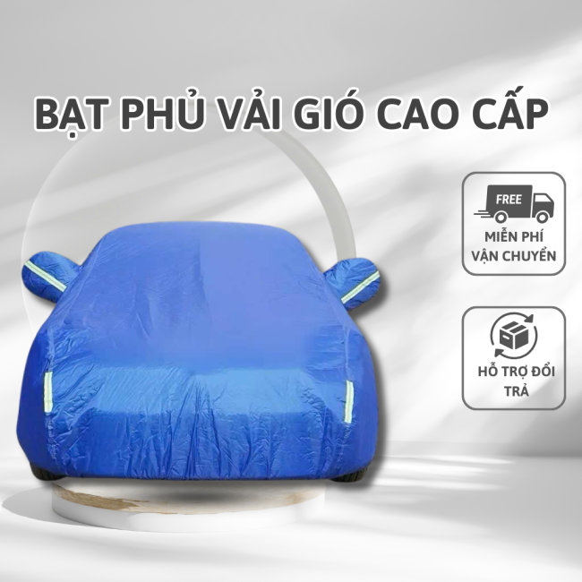 Bạt Phủ Ô Tô Vải Gió Cavaha Siêu Nhẹ Chống Nắng Mưa Hiệu Quả