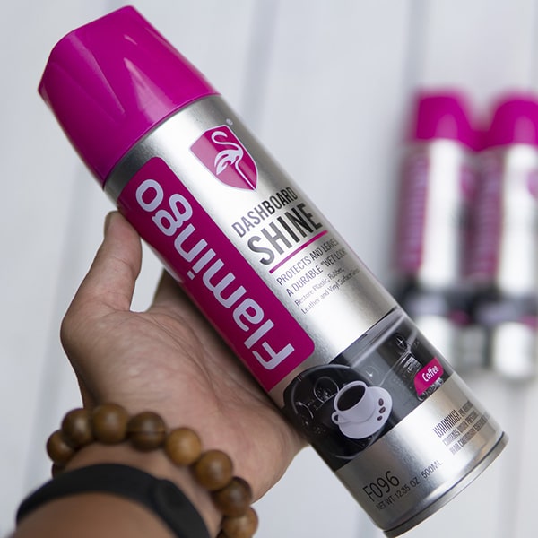 Bình Xịt Dưỡng Bóng Nội Thất Ô Tô Vị Cafe – Flamingo F096