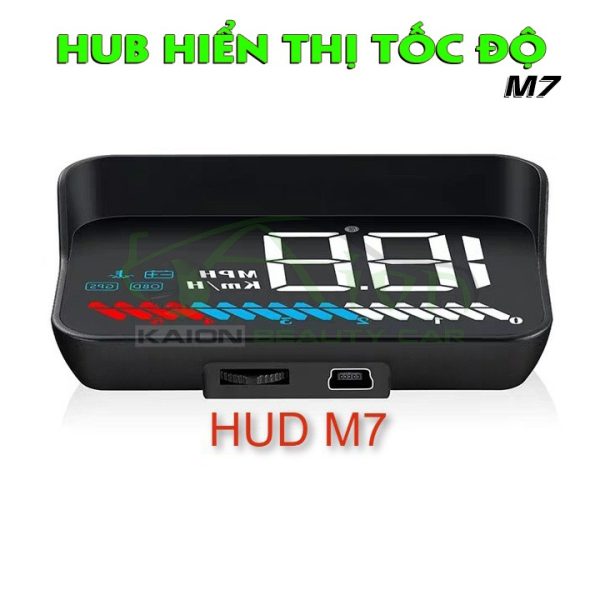 MÀN HÌNH HIỂN THỊ HẮT KÍNH LÁI HUD – M17