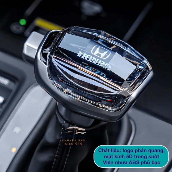Tay Nắm Cần Số Ô Tô Pha Lê Xe Honda