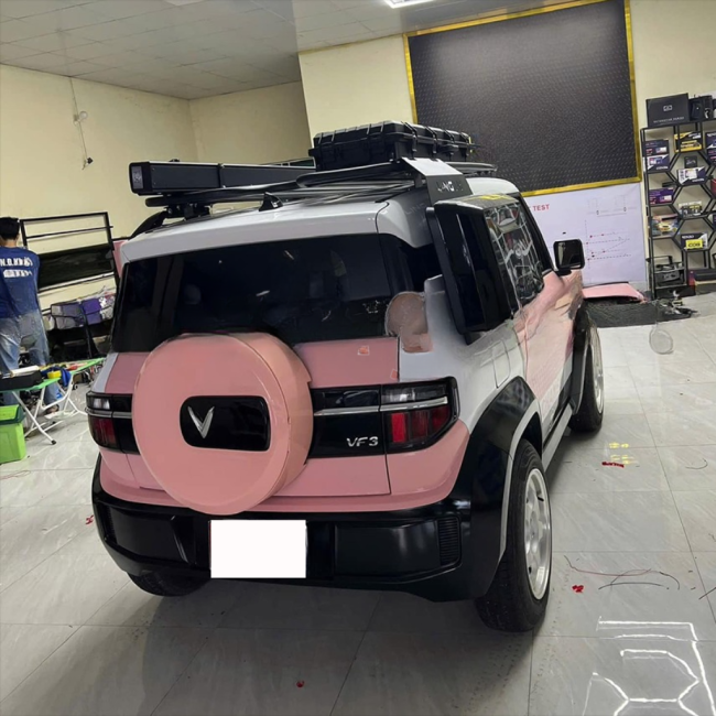Cốp Sau Vinfast VF3 Tạo Điểm Nhấn Mạnh Mẽ