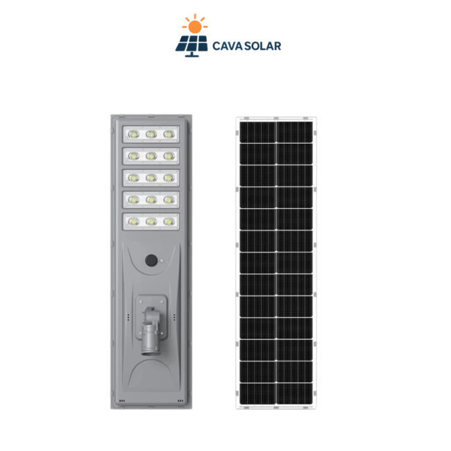 Đèn Liền Thể Công Trình Năng Lượng Mặt Trời 80W