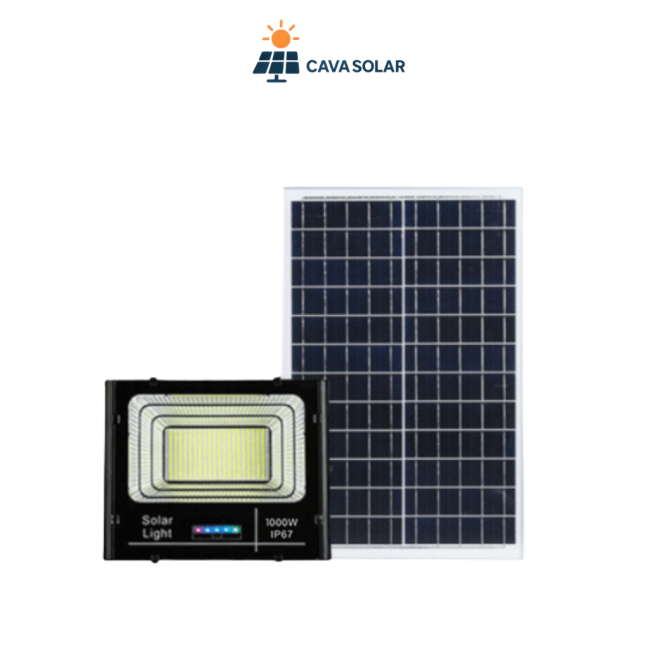 Đèn Pha Năng Lượng Mặt Trời 1000W Siêu Sáng