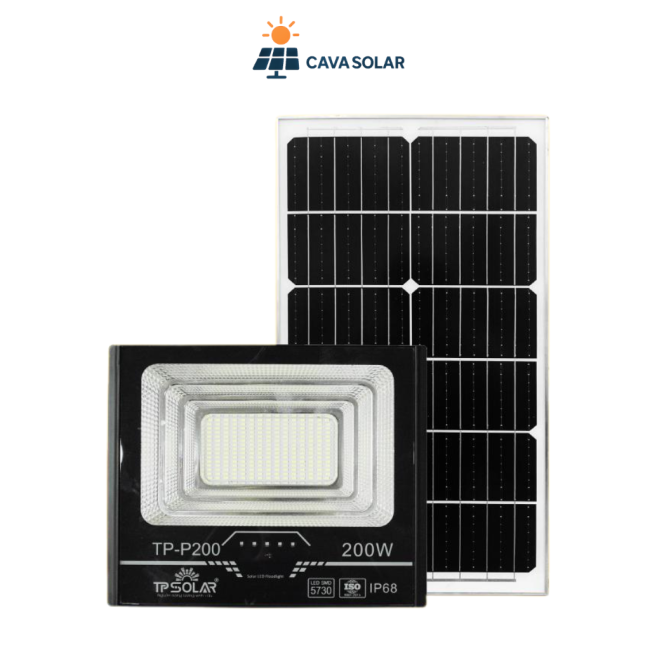 Đèn Pha Năng Lượng Mặt Trời 200W