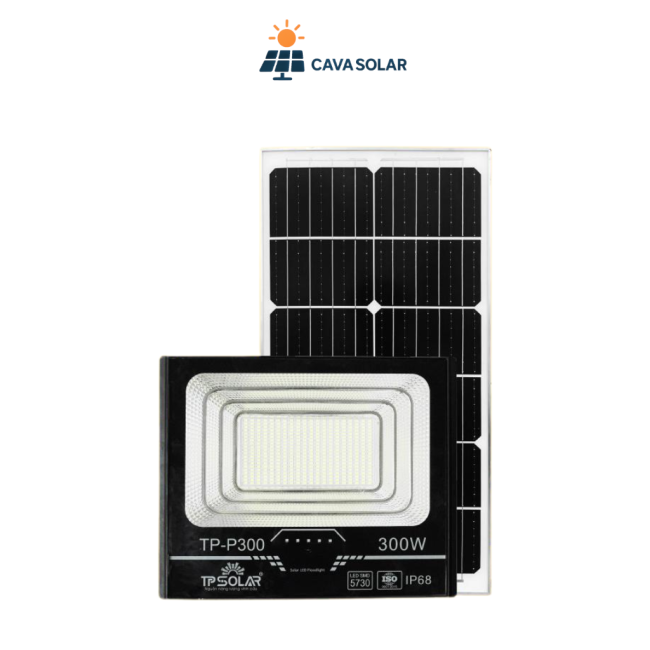 Đèn Pha Năng Lượng Mặt Trời 300W