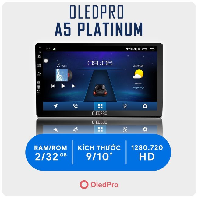 Màn Hình DVD Android OledPro A5 Platinum