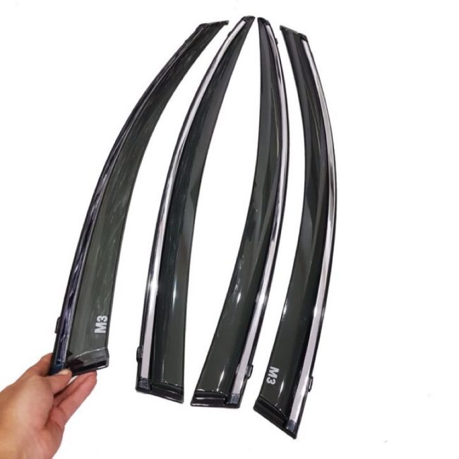 Vè Che Mưa Mazda 3 2020 Sedan Viền Inox Cao Cấp