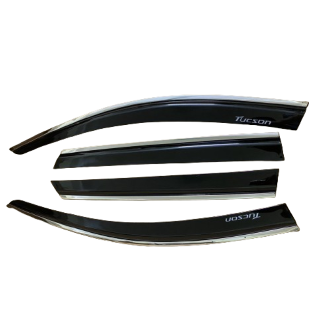 Vè Che Mưa Hyundai Tucson 2022 Viền Inox Cao Cấp