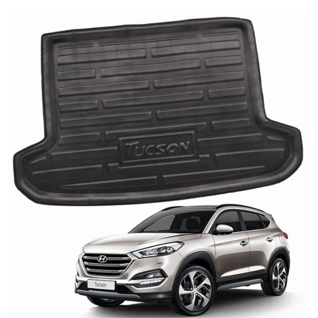 Thảm Lót Cốp Ô Tô Xe Huyndai Tucson – Không Mùi, Không Thấm Nước, Dễ Dàng Vệ Sinh