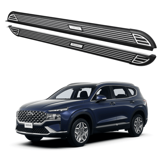 Bậc Dẫm Lên Xuống Ô Tô Cho Xe Huyndai Santafe