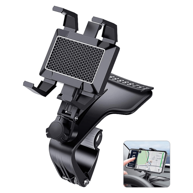 Giá Kẹp Điện Thoại Ô Tô Xoay 360 Độ Chống Rung Cao Cấp