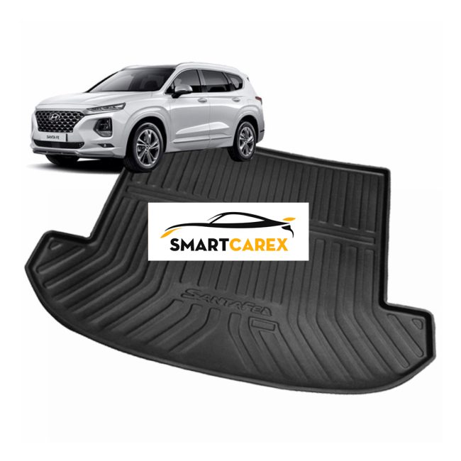 Thảm Lót Cốp Ô Tô Xe Huyndai Santafe – Không Mùi, Không Thấm Nước, Dễ Dàng Vệ Sinh