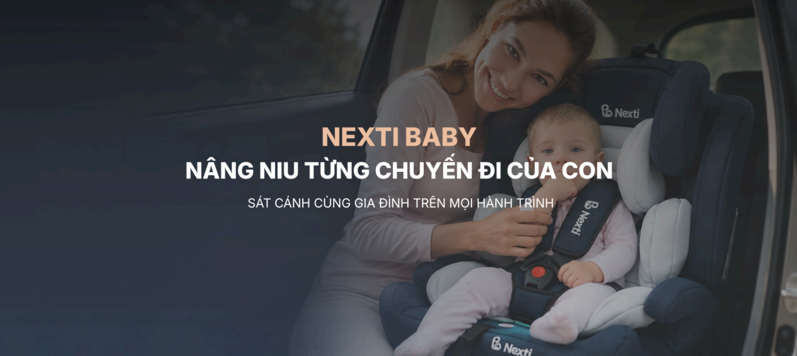 Nexti Baby nâng niu từng chuyến đi của con