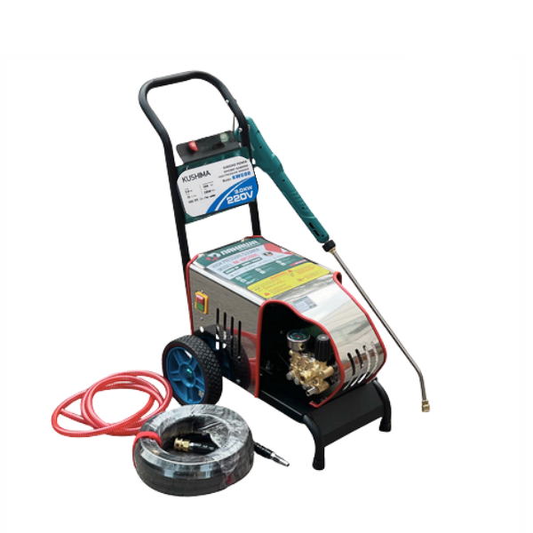 Máy Rửa Xe Cao Áp Công Nghiệp KUSHIMA KW600 Chính Hãng